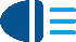 blue car icon representing travel and transportation options for 14 day journeys